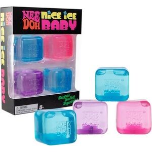 NEW NeeDoh Nice Ice Baby Squishy 4-Pack | Viral | Easter Gifts | Fast Shipping!
